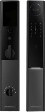 Fechadura Novadigital Elegance Wi-Fi: acesso por Face ID, biometria, palma, senha e app para mais segurança e praticidade. - Imagem 2