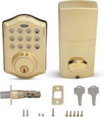 Fechadura digital Honeywell sem chave com 50 PINs, modo férias e travamento automático para mais segurança e praticidade. - Imagem 2