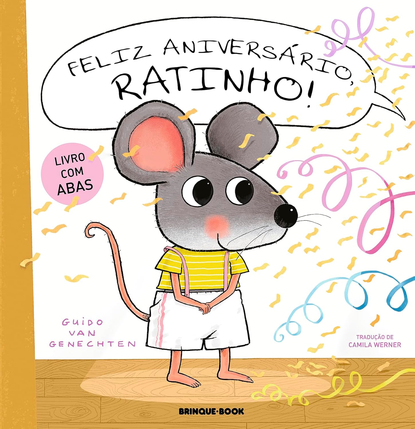 Feliz aniversário, Ratinho! é um livro interativo para crianças que Feliz aniversário, Ratinho! é um livro interativo para crianças que celebra a amizade com abas e surpresas encantadoras.