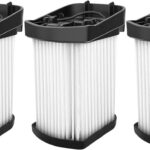 Filtro HEPA Fette Filter XFFWV400 para Shark Wandvac Power Pet, kit com 3 peças e alta retenção de partículas