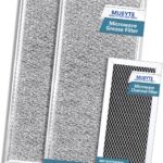 Filtro de carvão e graxa para micro-ondas Samsung, kit com 3 unidades, resistente e ideal para reposição durável.