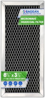 Filtro de carvão para micro-ondas GE 22 x 10 cm: refresca e filtra o ar da cozinha.