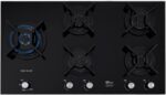 Fischer Cooktop Gás 5 Bocas Infinity Duo Blaze Black: alta eficiência, durabilidade e acendimento superautomático - Imagem 2