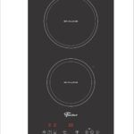 Fischer cooktop de indução 2 bocas com mesa vitrocerâmica touch 220V: praticidade e eficiência para sua cozinha