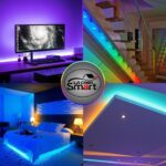 Fita Led Inteligente Alexa Wi-Fi RGB 5m: cores vibrantes, controle por voz e app para iluminar com praticidade. - Imagem 2