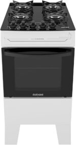 Fogão 4 Bocas Itatiaia Electra Glass Plus com mesa de vidro e acendimento automático, ideal para praticidade e beleza na cozinha.