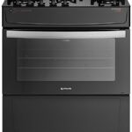 Fogão 5 Bocas Atlas Atenas com mesa de vidro, acendimento automático e mega chama para cozinhar mais rápido e com praticidade.