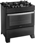 Fogão 5 Bocas Atlas Atenas com mesa de vidro, acendimento automático e mega chama para cozinhar mais rápido e com praticidade. - Imagem 2