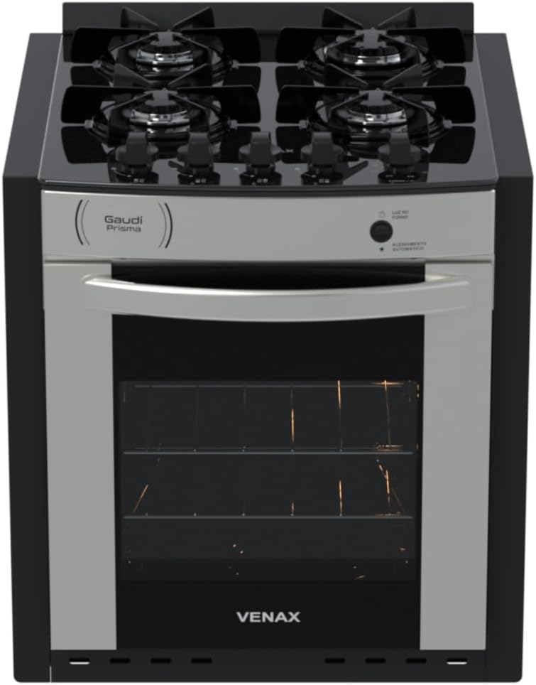 Fogao A Gas De Embutir Gaudi Prisma Vitreo Bl 4q Fogao A Gas De Embutir Gaudi Prisma Vitreo Bl 4q Inox Gas Glp