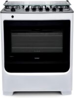 Fogão Consul 6 bocas branco com acendimento automático e botões removíveis para mais praticidade na cozinha - Imagem 2