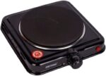 Fogão Elétrico de Indução 1 Boca 220V: portátil, eficiente e ideal para cozinhar com precisão em qualquer cozinha.
