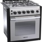 Fogão de Embutir Venax Gaudi Platinum GII Inox 4 Bocas com acendimento automático e gás GLP 220 V para sua cozinha.