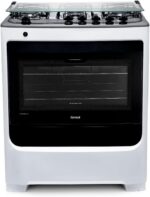 Fogão de Piso Consul 5 Bocas Branco com Acendimento Automático e Botões Removíveis - CFS5NAB BIVOLT