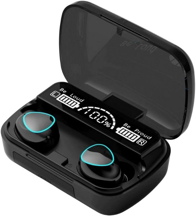 Fone Bluetooth 5.3 Premium com Power Bank, som HD, resistência Fone Bluetooth 5.3 Premium com Power Bank, som HD, resistência IPX5 e bateria de longa duração.