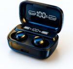Fone Bluetooth M10 TWS 5.1 com som potente, toque sensível e estojo power bank para comprar com praticidade e alto desempenho.