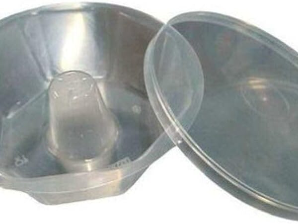 Forma Mini Pudim Forno Microondas Com 100 Unidades 120Ml