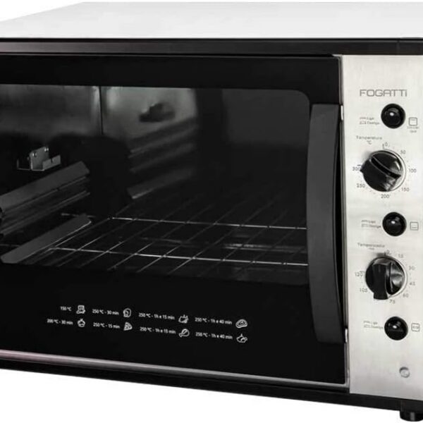 Forno Elétrico Bancada Fogatti Smart60s C/Espeto Giratório