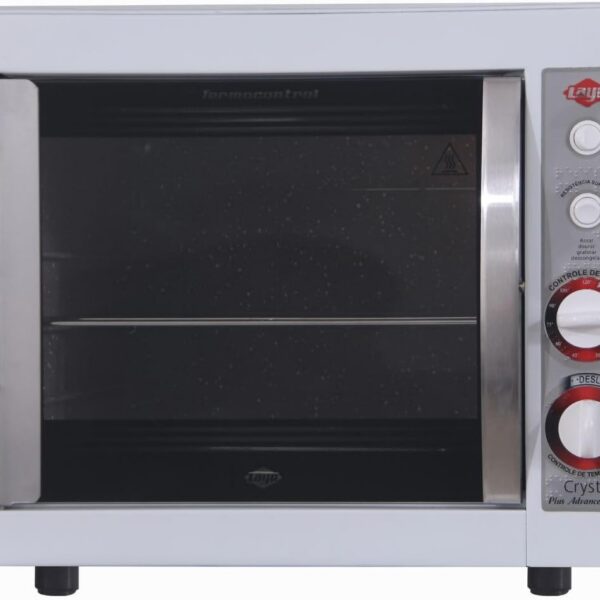 Forno Eletrico Crystal Plus Advanced 1750W LAYR: potência e precisão para assar com eficiência.