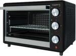 Forno Elétrico Fogatti i40 Preto 127v: 40L, grill, dourador e timer para assados perfeitos com segurança e praticidade.