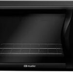 Forno Elétrico Mueller 50L MFB50F 220V: assados rápidos, dourados e crocantes com vidro duplo e 1800W.