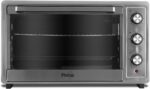 Forno Elétrico PHILCO PFE70I 70L Inox 110V: assa com precisão, timer de 60 min e controle de 90°C a 230°C.