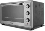Forno Elétrico PHILCO PFE70I 70L Inox 110V: assa com precisão, timer de 60 min e controle de 90°C a 230°C. - Imagem 2