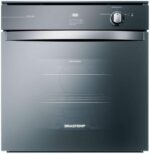 Forno de Embutir a Gás Brastemp 78L Inox Espelhado com Grill e Timer Touch para assados perfeitos