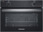 Forno de Embutir a Gás Continental 50L OC4GM com TOPLimpaFácil e vidro duplo para cozinhar com praticidade.