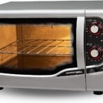 Forno elétrico Fischer Gourmet Grill 44L: assa, doura, tosta e gratina com timer de 120 min e lâmpada interna.