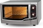 Forno elétrico Fischer Gourmet Grill 44L: assa, doura, tosta e gratina com timer de 120 min e lâmpada interna.