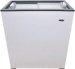 Freezer Horizontal 150 Litros Tampa de Vidro 110 Volts