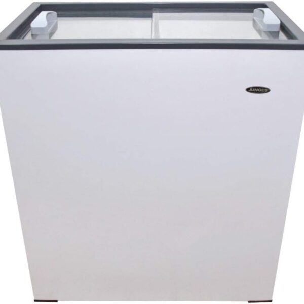 Freezer Horizontal 150 Litros Tampa de Vidro 110 Volts
