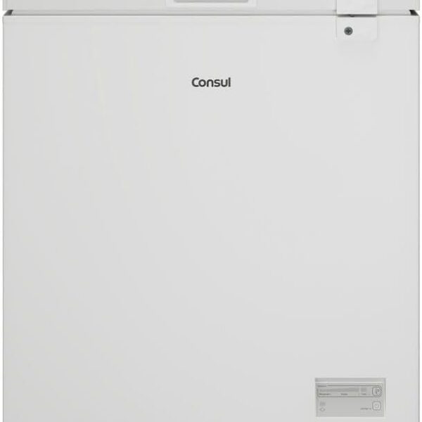 Freezer Horizontal Consul 142L CHA14AB 110v para conservar alimentos com capacidade ideal e design compacto.