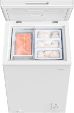 Freezer Horizontal Elgin 99 Litros com ampla faixa de temperatura e cesta aramada, ideal para armazenar e conservar com eficiência. - Imagem 2
