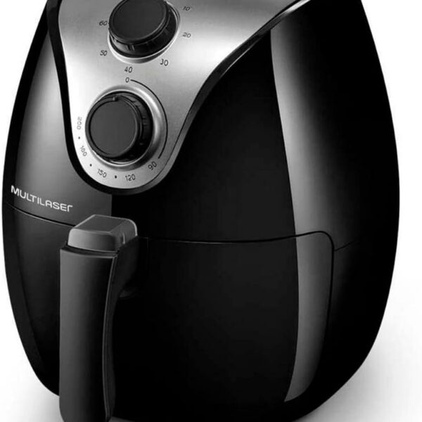 Fritadeira Elétrica Air Fryer 4L Digital Multi CE168: 1500W, timer de 60 min e fácil de usar para refeições práticas e saudáveis.