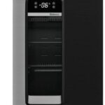 GRB-100 PR Gelopar: cervejeira 95L 110V com porta de vidro, 11 temperaturas e baixo consumo para vender mais.