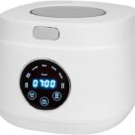 Gaabor Panela de Arroz Elétrica 3L 650W 220V com visor de vidro para acompanhar o cozimento com praticidade.