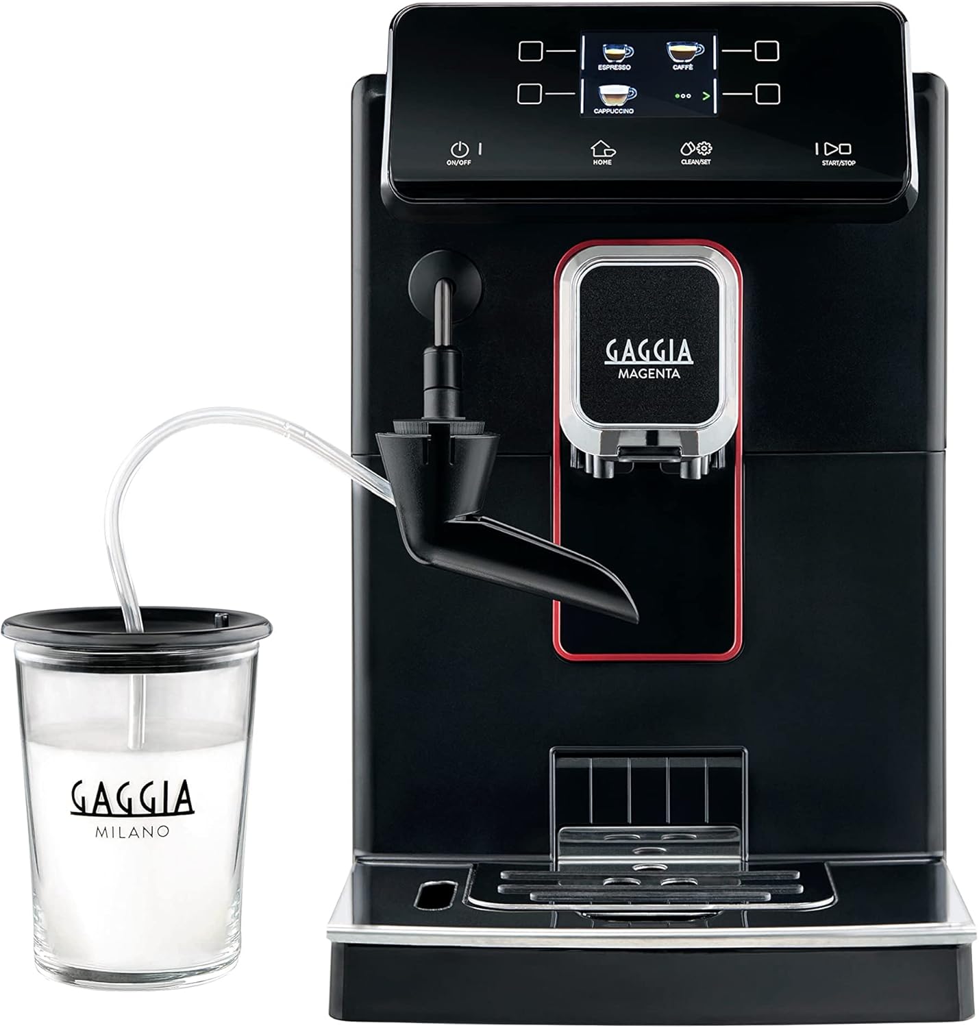 Gaggia Magenta Milk 220V: espresso automático italiano com 5 bebidas, Gaggia Magenta Milk 220V: espresso automático italiano com 5 bebidas, vapor profissional e fácil uso em casa