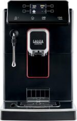 Gaggia Magenta Plus 110V: cafeteira espresso automática italiana com 5 bebidas, vapor profissional e display colorido.