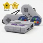 Game Retro Mini Super Nintendo 2 Controles com todos os jogos de SNES para reviver a nostalgia com diversão em dupla.