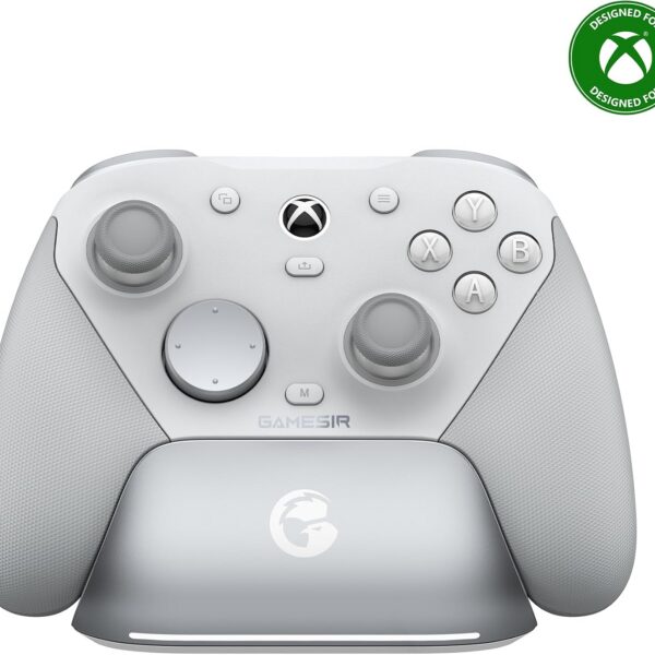 GameSir G7 Pro Branco: controle tri-mode com Hall Effect, 1000Hz e anti-drift para Xbox, PC e Android