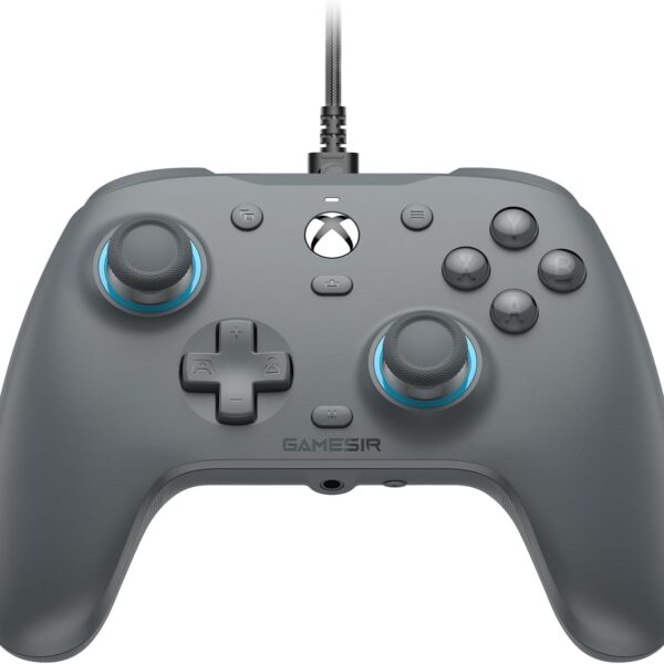 GameSir G7 SE: controle com fio para PC e Xbox, precisão Hall Effect, plug and play, conforto e botões traseiros programáveis