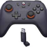 GameSir Nova Lite: controle gamer multiconexão com Hall Effect anti-drift, Turbo e vibração para PC, Switch e mobile