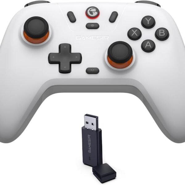 GameSir Nova Lite: controle sem drift, multi-plataforma e com conexão 2.4G estável para jogar sem delay