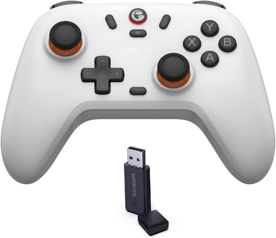 GameSir Nova Lite: controle sem drift, multi-plataforma e com conexão GameSir Nova Lite: controle sem drift, multi-plataforma e com conexão 2.4G estável para jogar sem delay