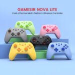 GameSir Nova Lite: controle sem drift, multiconexão e compatível com PC, Switch, Android e iPhone - Imagem 2
