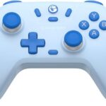 GameSir Nova Lite: controle sem fio multplataforma com Hall Effect, Turbo e vibração para PC, Switch e celular