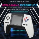 Gamepad portátil retrô com tela, recarregável e cabo AV para TV: jogos clássicos em qualquer lugar. - Imagem 2
