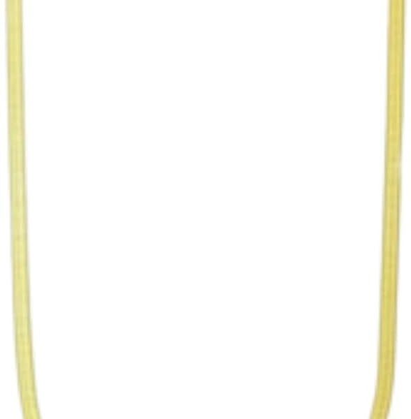 Gargantilha Colar Feminino Fita Laminada Dourado em Aço Inox: elegante, resistente e ideal para valorizar qualquer look.