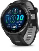 Garmin Forerunner 965 Preto 47mm: GPS multibanda, tela AMOLED e monitor cardíaco para corrida e triatlo
